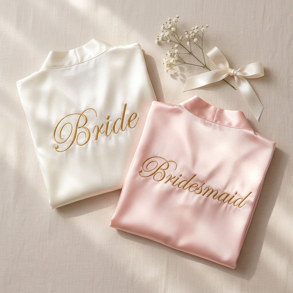 Satin Getting-Ready Robes